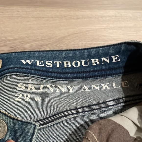 Women’s Burberry Brit Westbourne Skinny Ankle Jeans - Size 29 - Picture 3 of 11